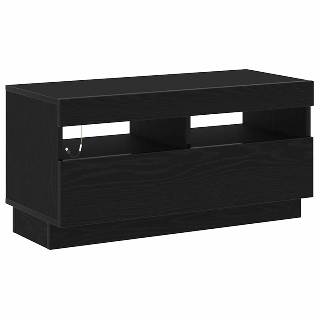 TV-Schrankset 3 pcs Schwarz 260 x 35 x 40 cm Holzwerkstoff