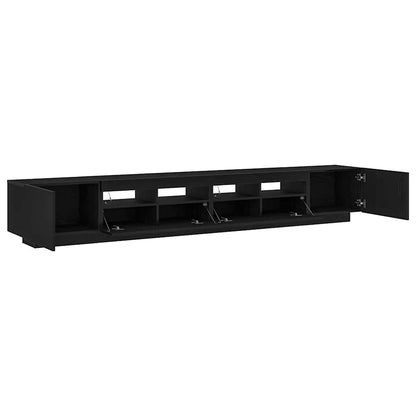 TV-Schrankset 3 stk. 260 x 35 x 40 cm Schwarz
