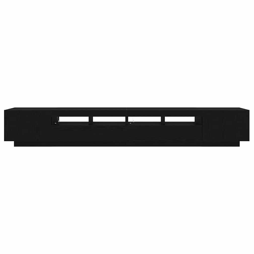 TV-Schrankset 3 pcs Schwarz 260 x 35 x 40 cm Holzwerkstoff