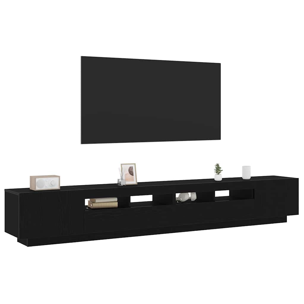 TV-Schrankset 3 pcs Schwarz 260 x 35 x 40 cm Holzwerkstoff