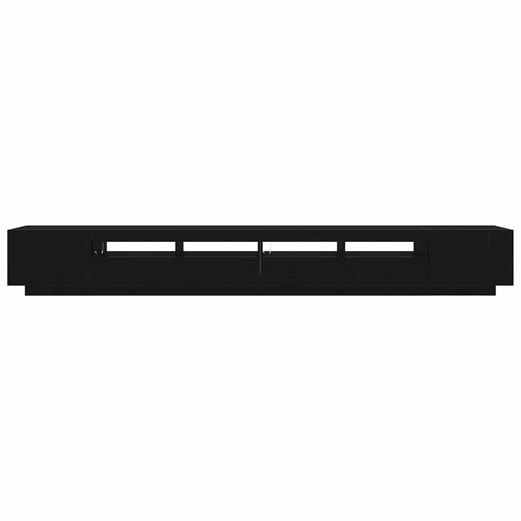 TV-Schrankset 3 pcs Schwarz 300 x 35 x 40 cm Holzwerkstoff