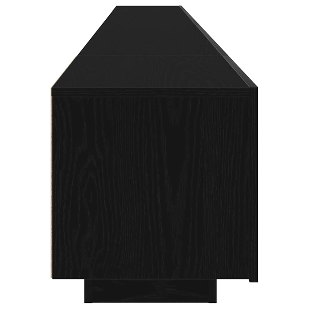 TV-Schrankset 3 pcs Schwarz 300 x 35 x 40 cm Holzwerkstoff