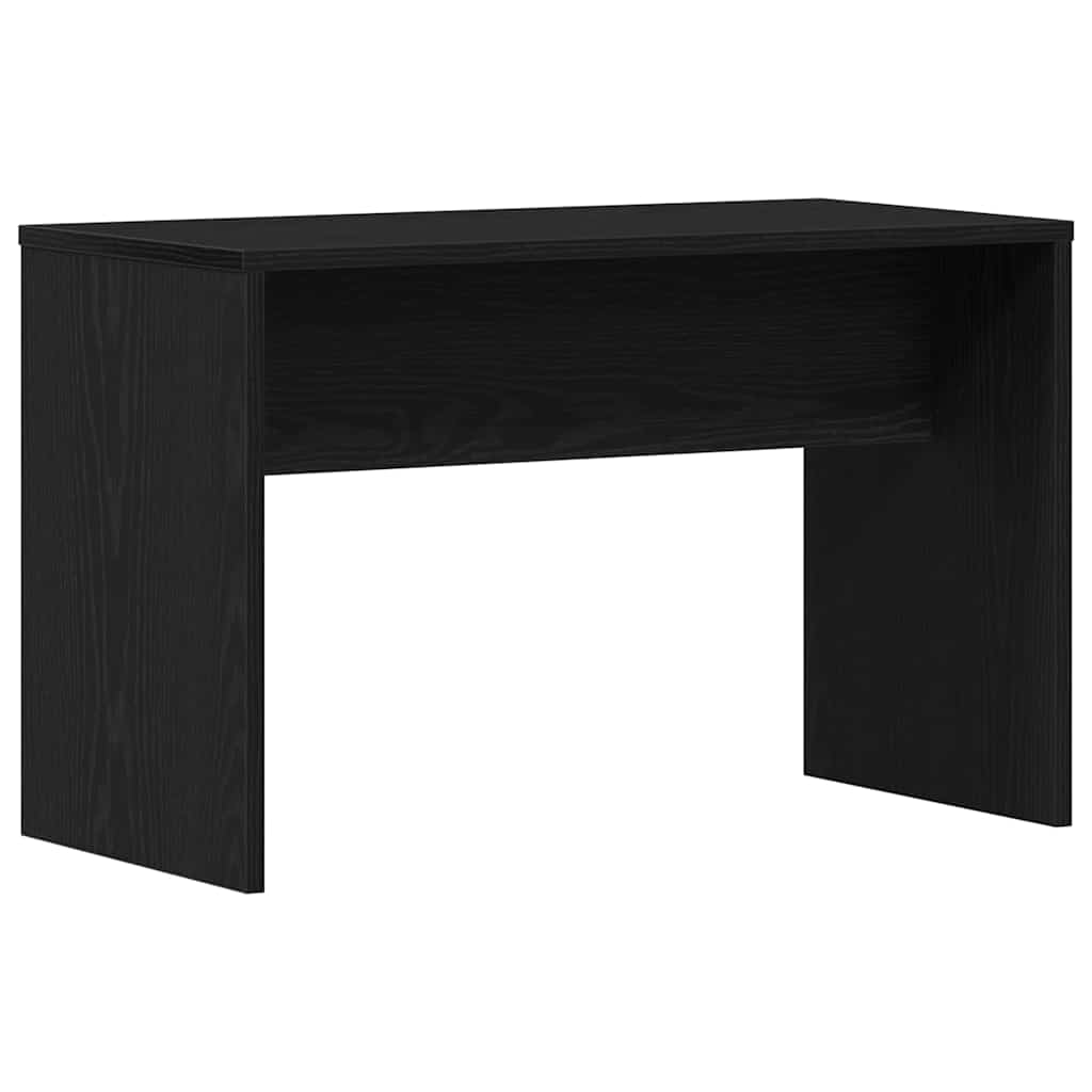 LED Schminktisch Set 2 stk. Schwarz Eichen-Optik Holzwerkstoff
