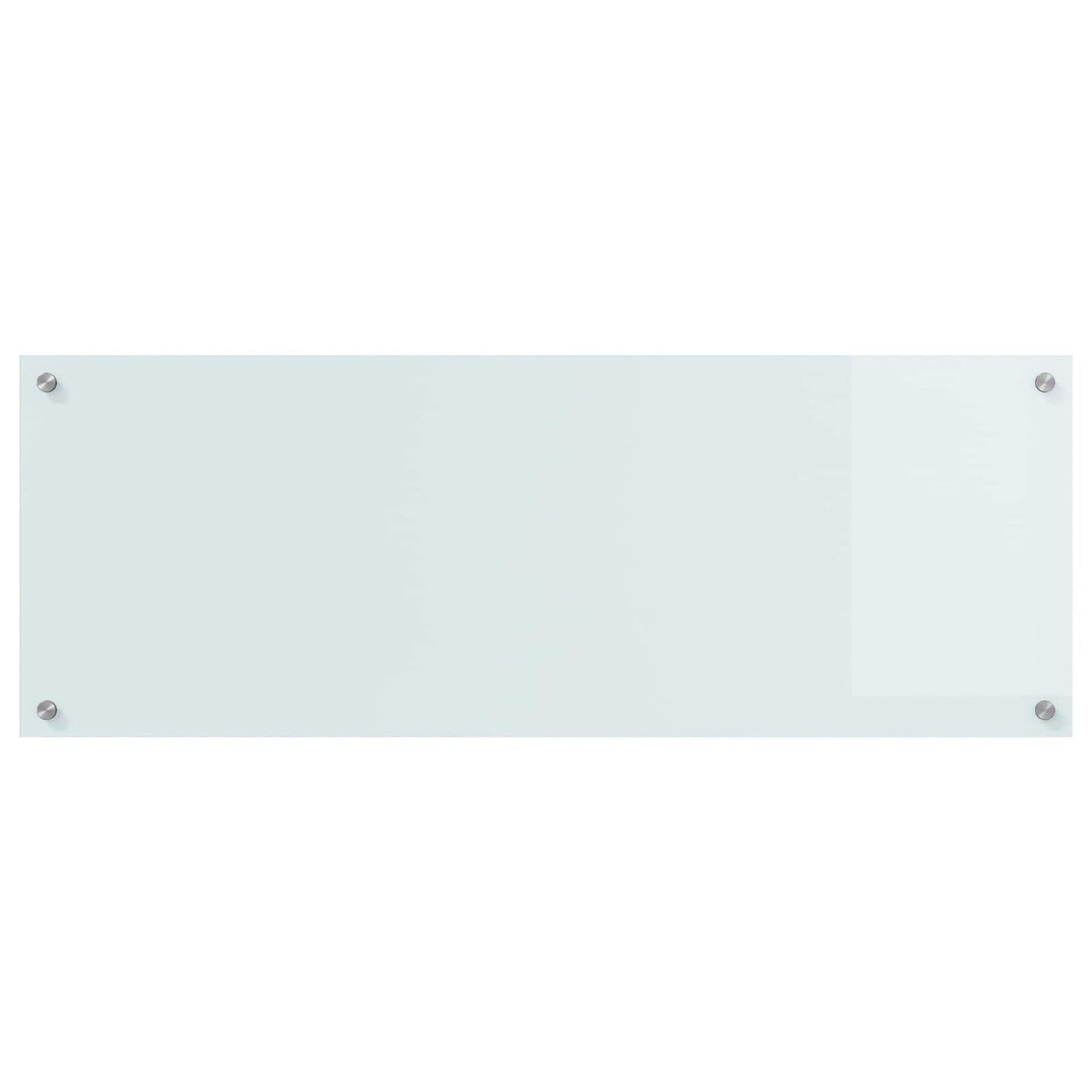 Küchenrückwand Weiß 110 x 40 cm Gehärtetes Glas