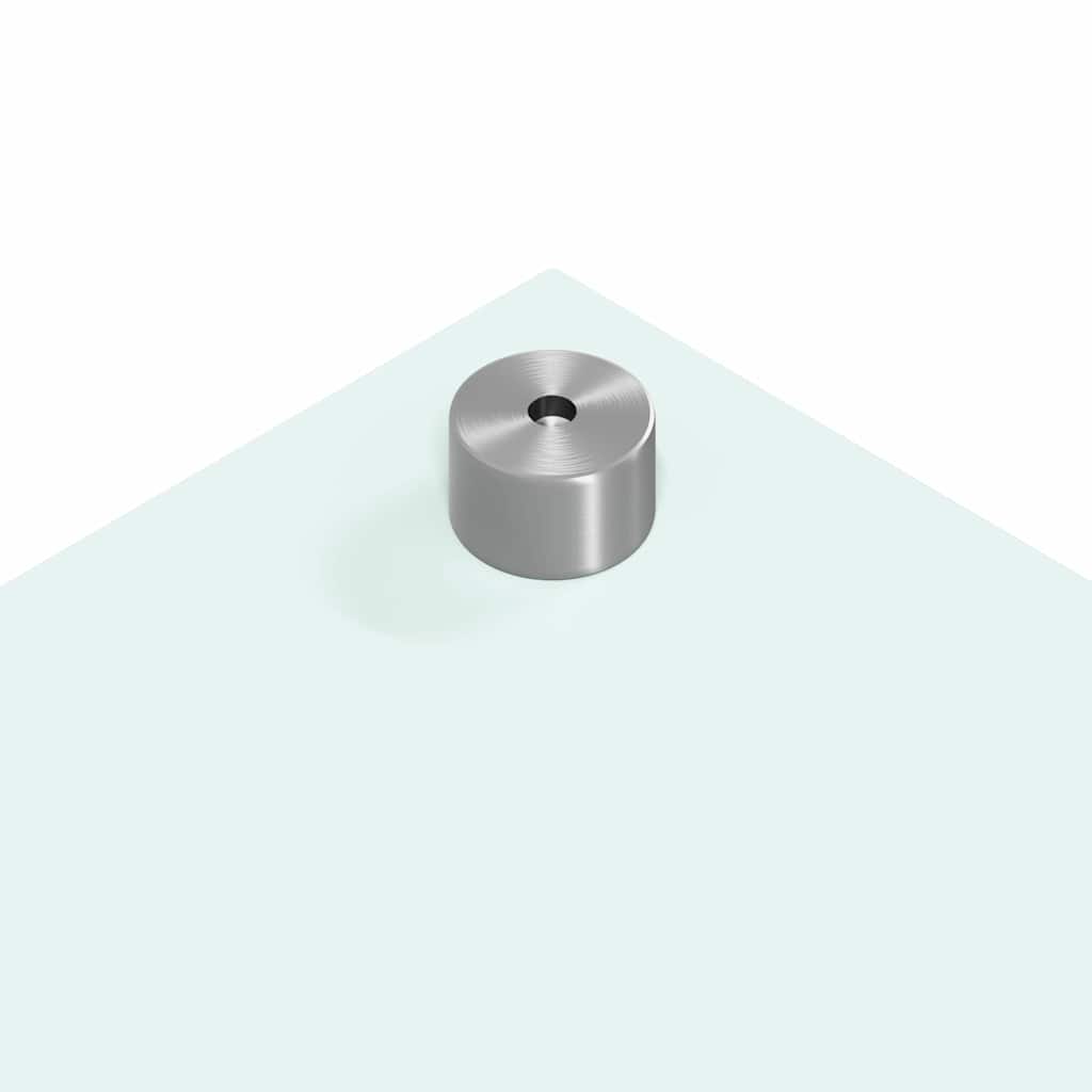 Küchenrückwand Weiß 110 x 60 cm Gehärtetes Glas