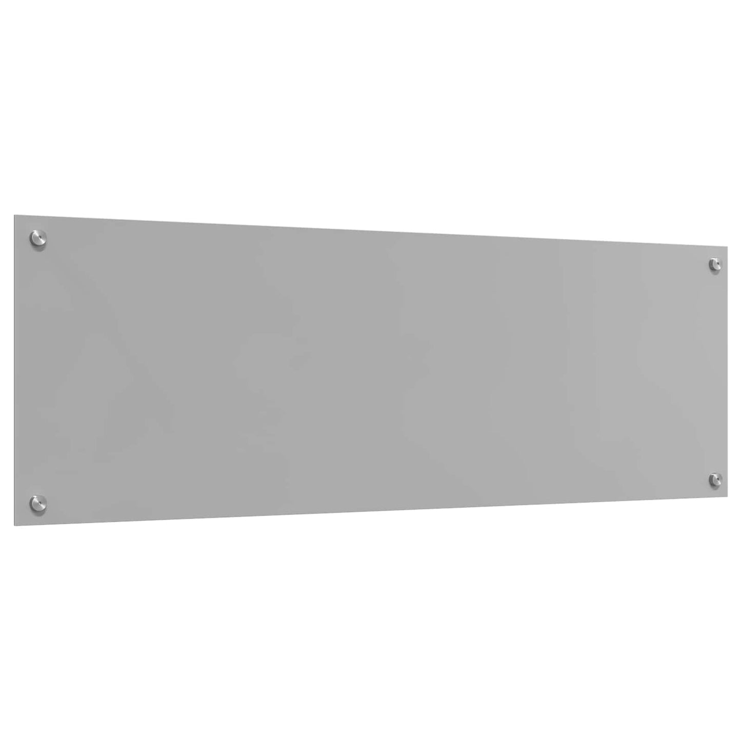 Küchenrückwand Hellgrau 120 x 40 cm Gehärtetes Glas