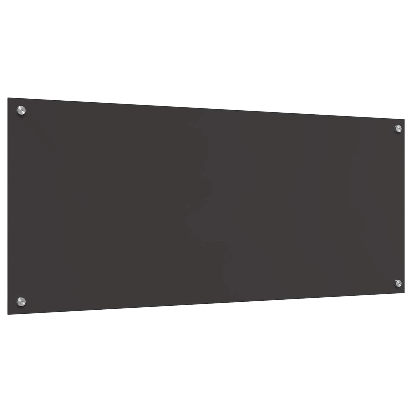 Küchenrückwand Dunkelgrau 120 x 50 cm Gehärtetes Glas