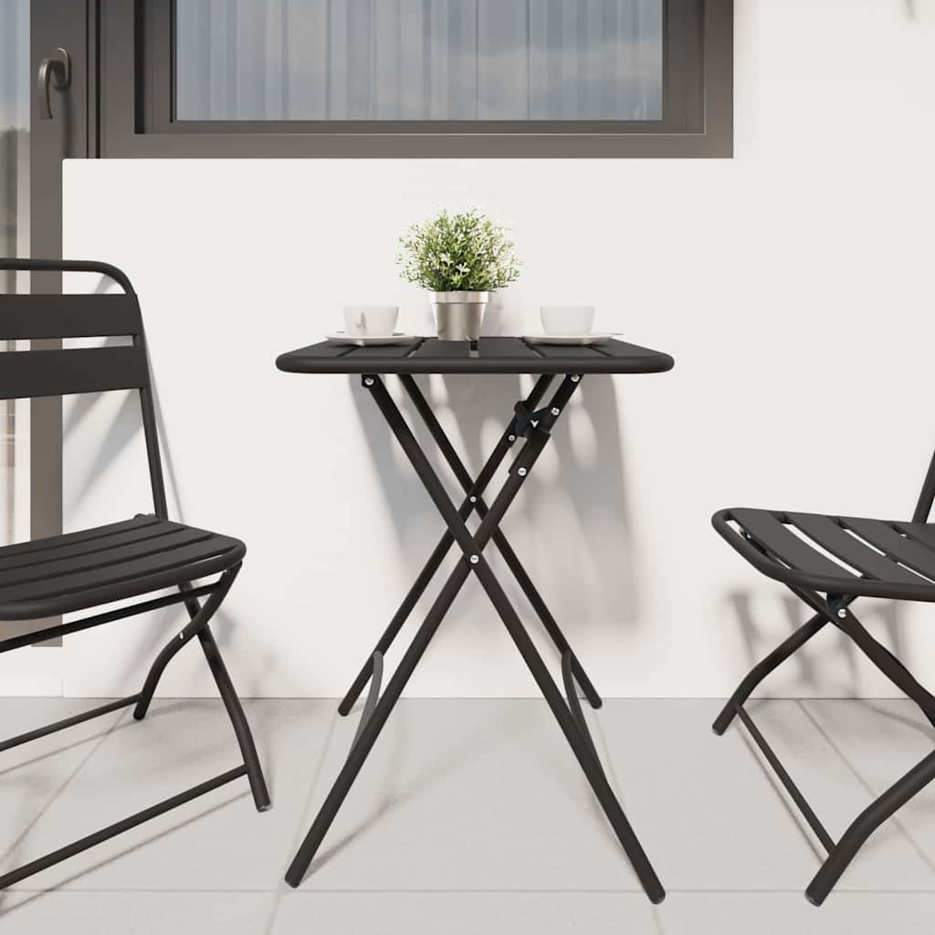 Bistrotisch Anthrazit 55 x 55 x 72,5 cm