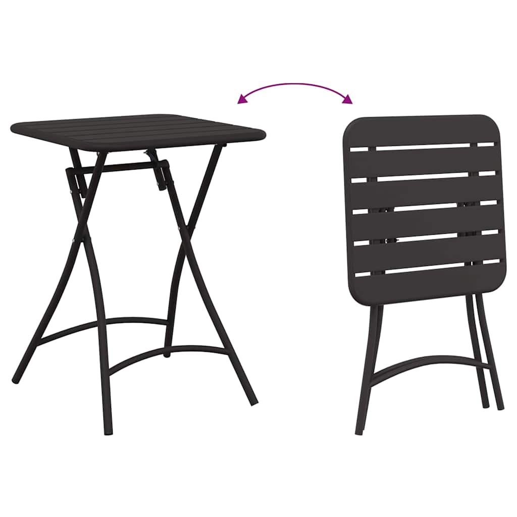 Bistrotisch Anthrazit 55 x 55 x 72,5 cm
