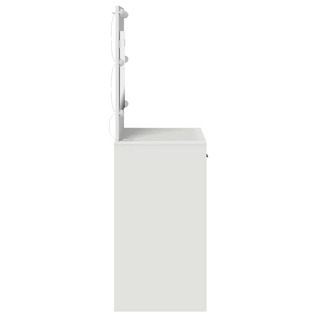 Schminktisch Weiß 78,5 x 41 x 135 cm Holzwerkstoff