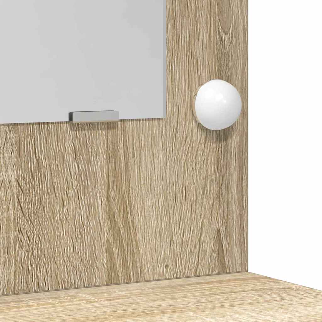 Schminktisch Sonoma-Eiche 78,5 x 41 x 135 cm Holzwerkstoff
