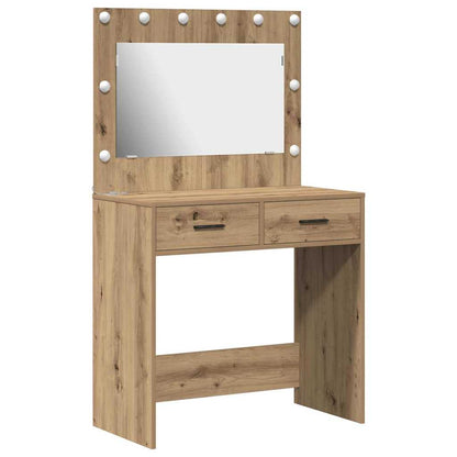 Schminktisch Artisan-Eiche 78,5 x 41 x 135 cm Holzwerkstoff