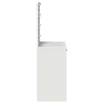 Schminktisch Weiß 50 x 41 x 135 cm Holzwerkstoff