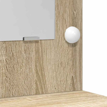 Schminktisch Sonoma-Eiche 50 x 41 x 135 cm Holzwerkstoff