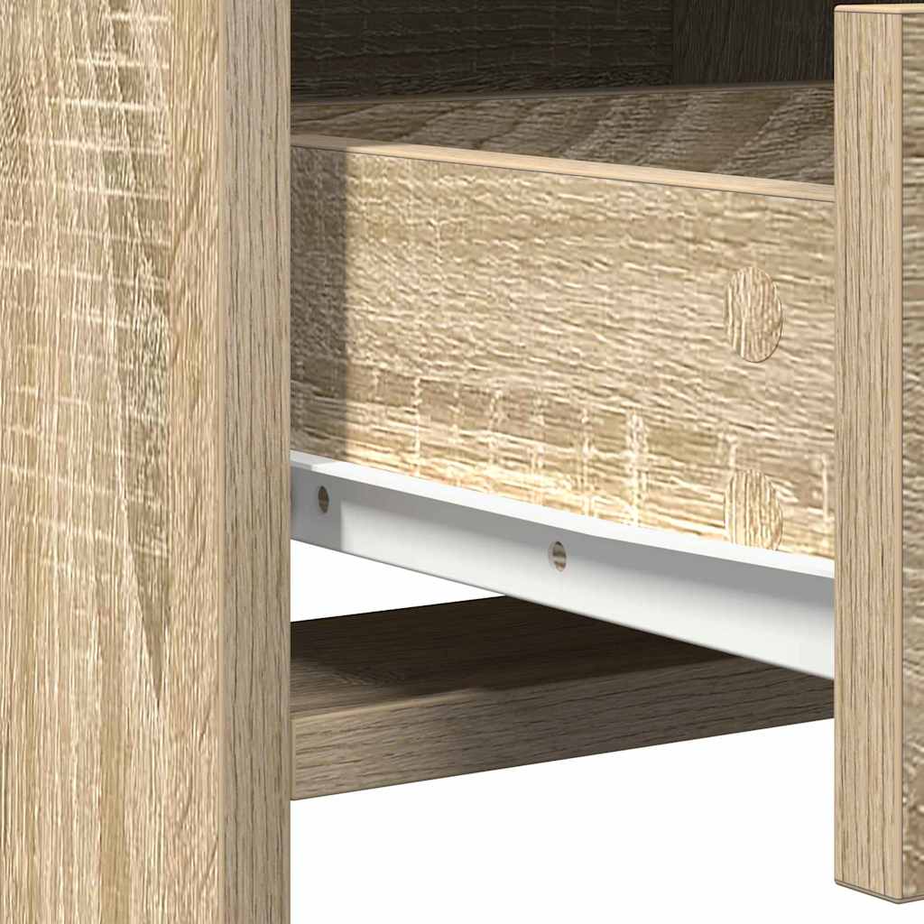 Schminktisch Sonoma-Eiche 50 x 41 x 135 cm Holzwerkstoff