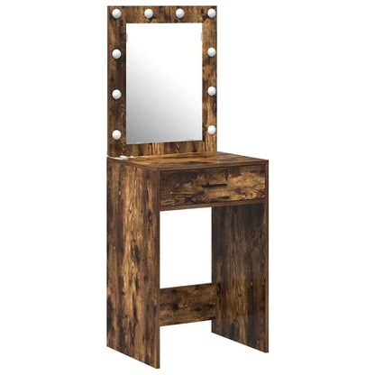 Schminktisch Geräucherte Eiche 50 x 41 x 135 cm Holzwerkstoff