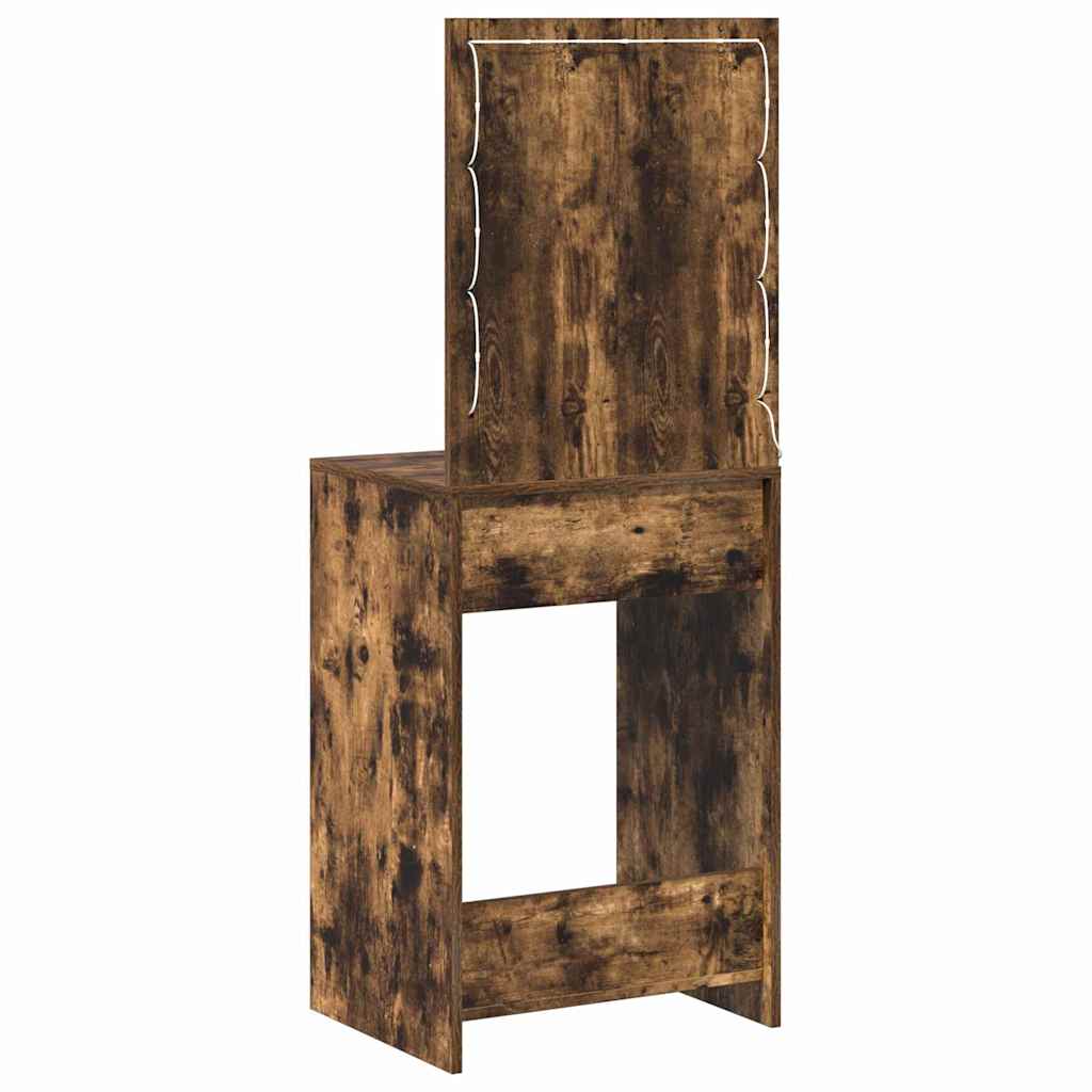 Schminktisch Geräucherte Eiche 50 x 41 x 135 cm Holzwerkstoff