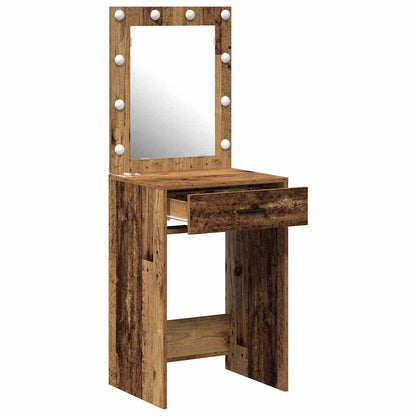 Schminktisch Altholz 50 x 41 x 135 cm Holzwerkstoff