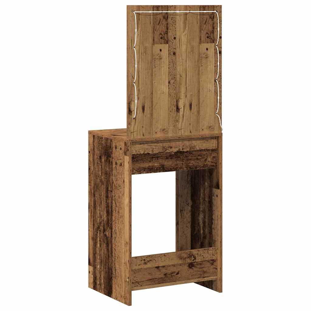 Schminktisch Altholz 50 x 41 x 135 cm Holzwerkstoff