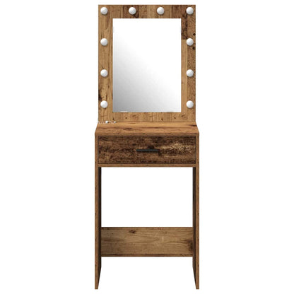 Schminktisch Altholz 50 x 41 x 135 cm Holzwerkstoff