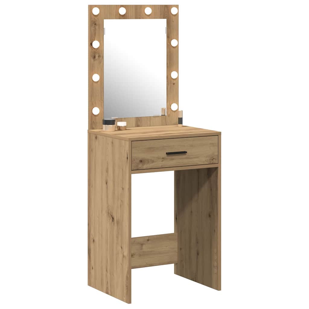 Schminktisch Artisan-Eiche 50 x 41 x 135 cm Holzwerkstoff