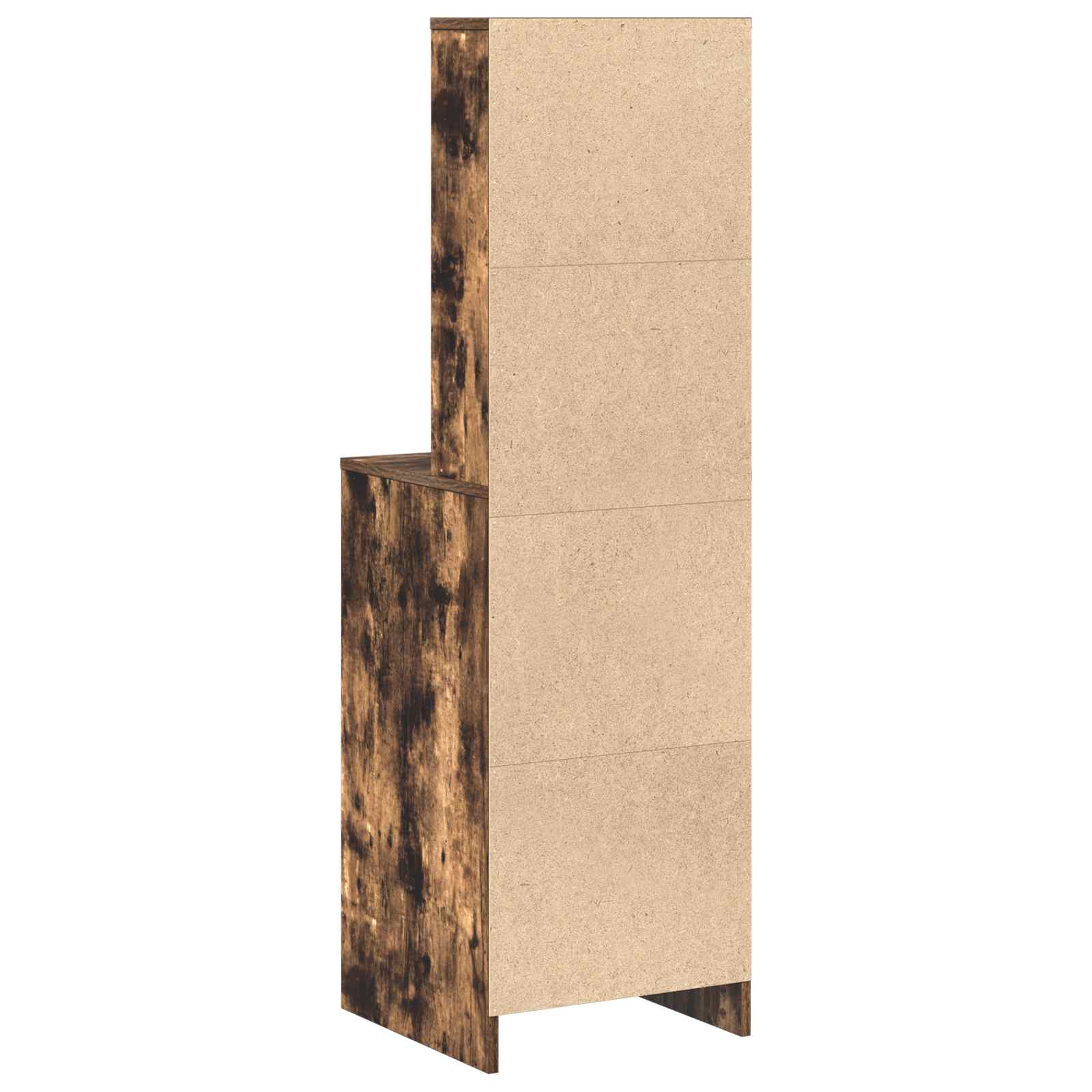 Hochboard Räuchereiche 40 x 41 x 135 cm Holzwerkstoff