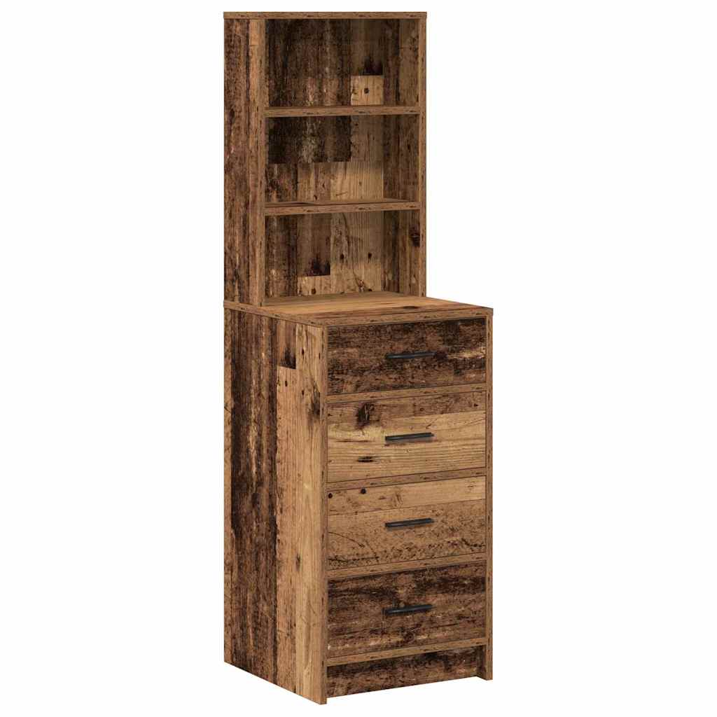 Hochboard Altholz 40 x 41 x 135 cm Holzwerkstoff