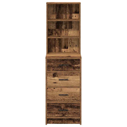 Hochboard Altholz 40 x 41 x 135 cm Holzwerkstoff