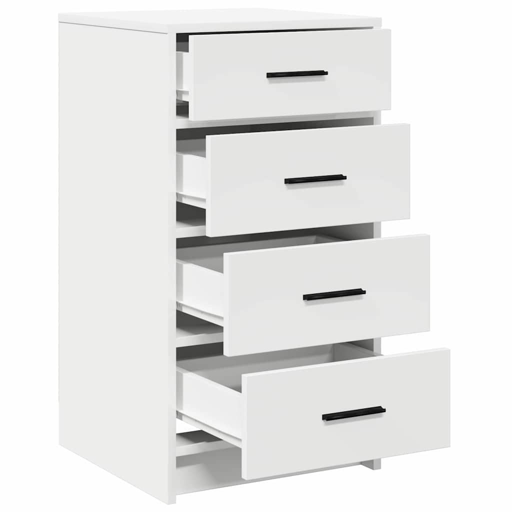 Sideboard Weiß 40 x 41 x 75 cm Holzwerkstoff
