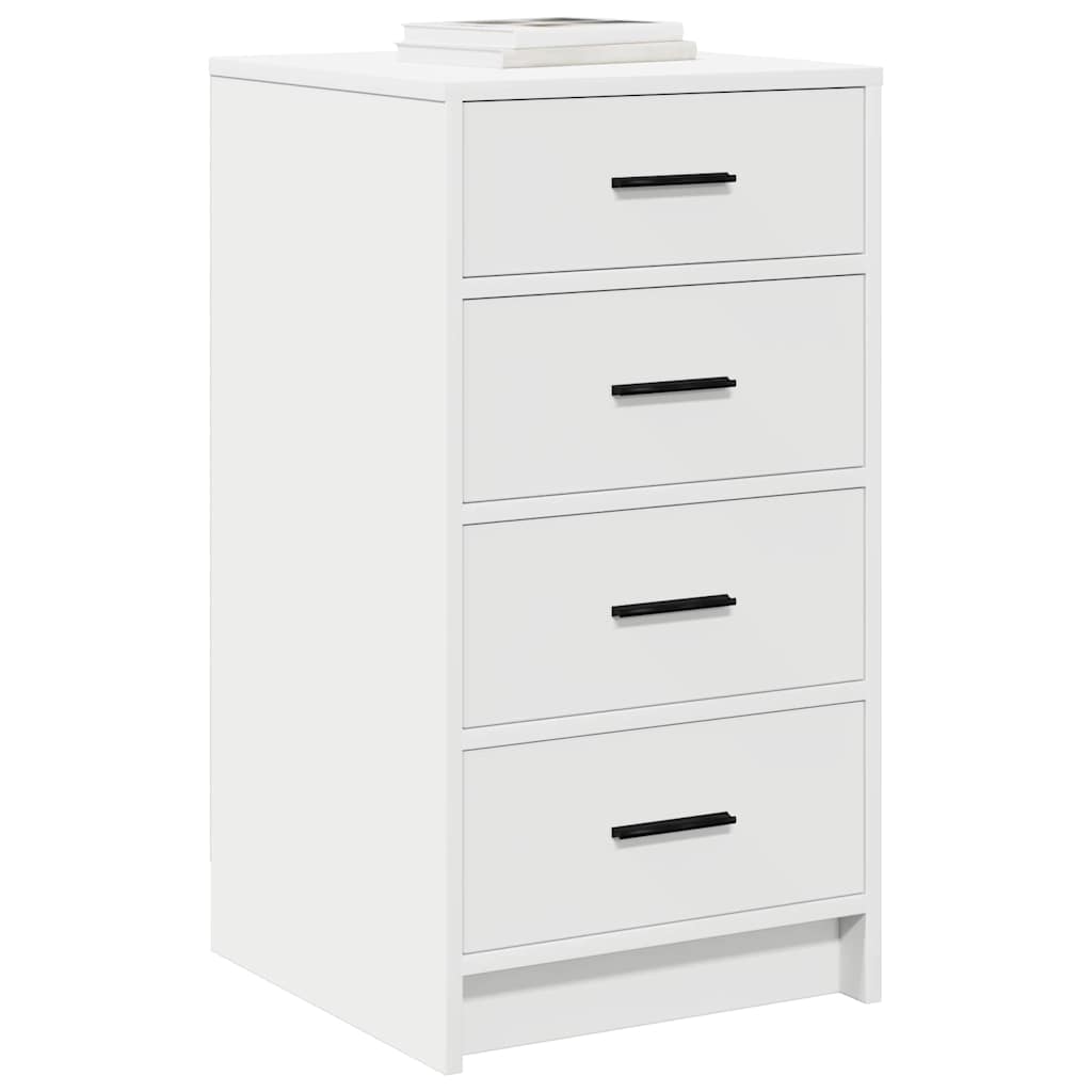 Sideboard Weiß 40 x 41 x 75 cm Holzwerkstoff