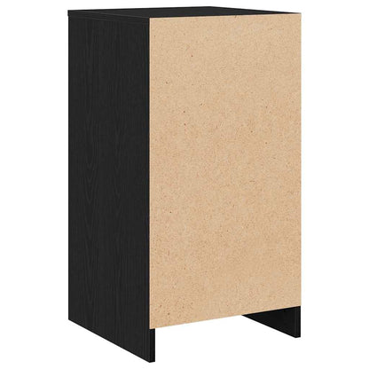 Sideboard Schwarz Eichen-Optik 40 x 41 x 75 cm Holzwerkstoff