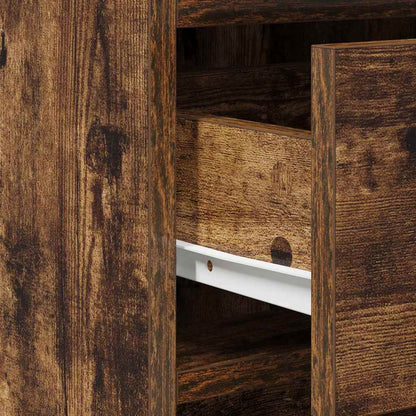 Sideboard Räuchereiche 40 x 41 x 75 cm Holzwerkstoff