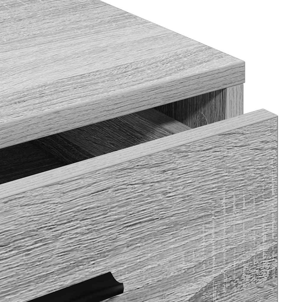 Sideboard Grau Sonoma 40 x 41 x 75 cm Holzwerkstoff