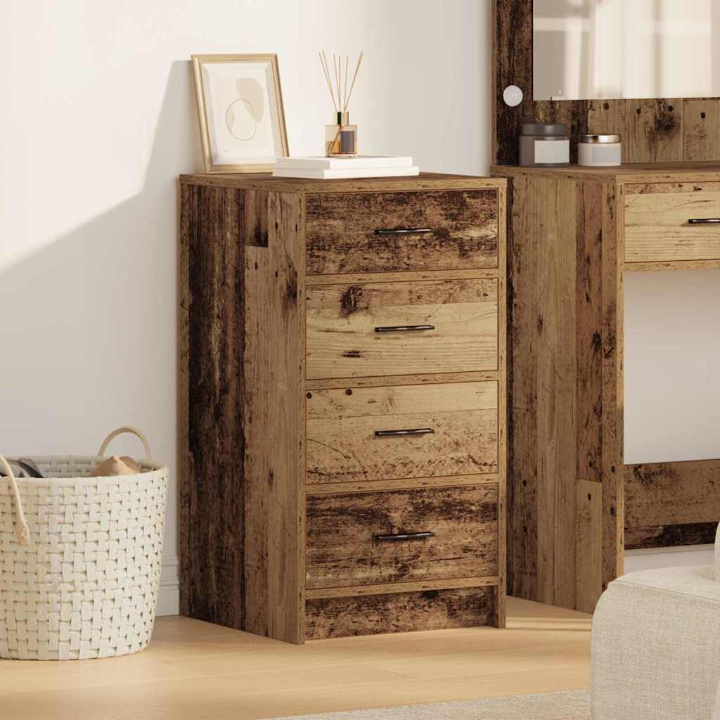 Sideboard Altholz 40 x 41 x 75 cm Holzwerkstoff