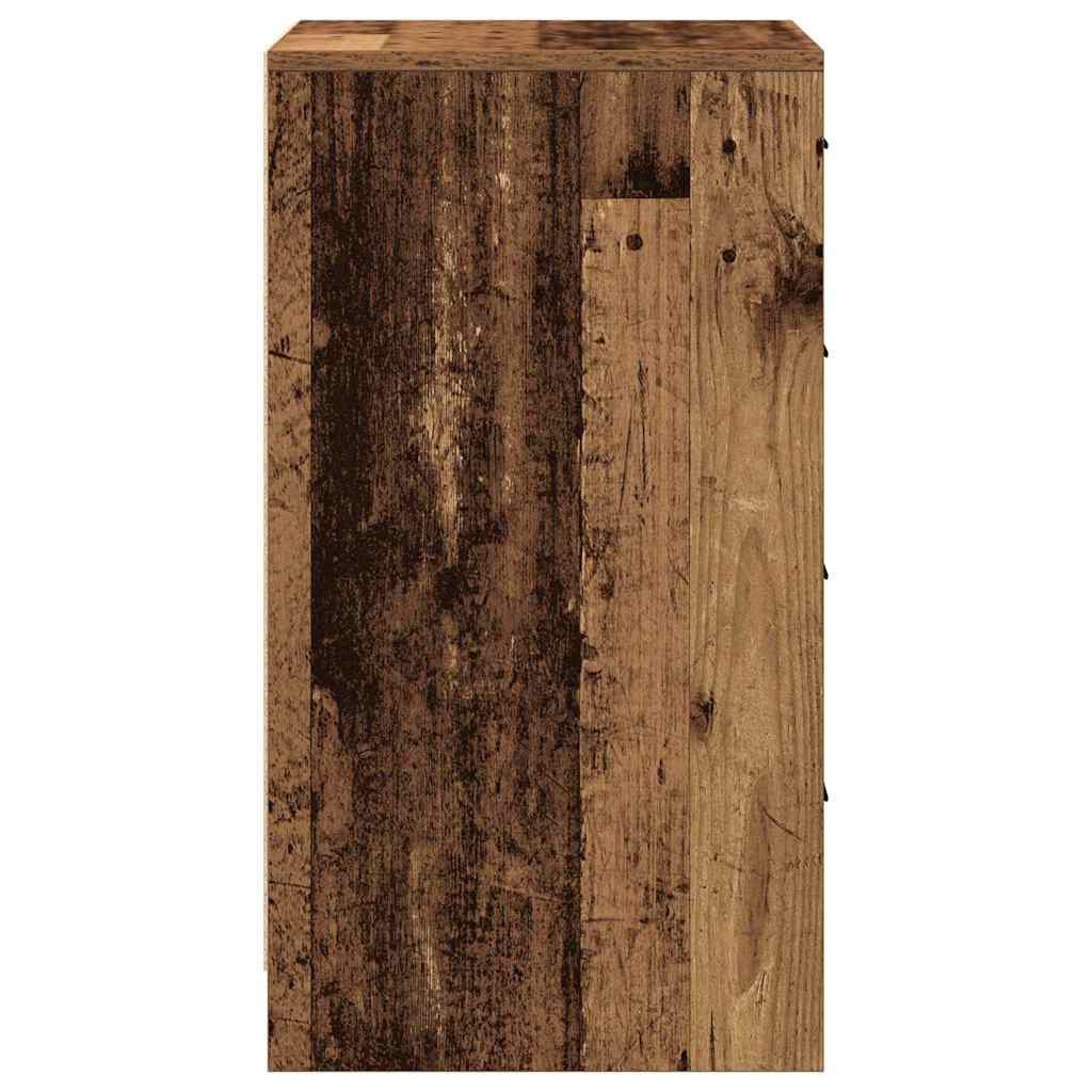 Sideboard Altholz 40 x 41 x 75 cm Holzwerkstoff
