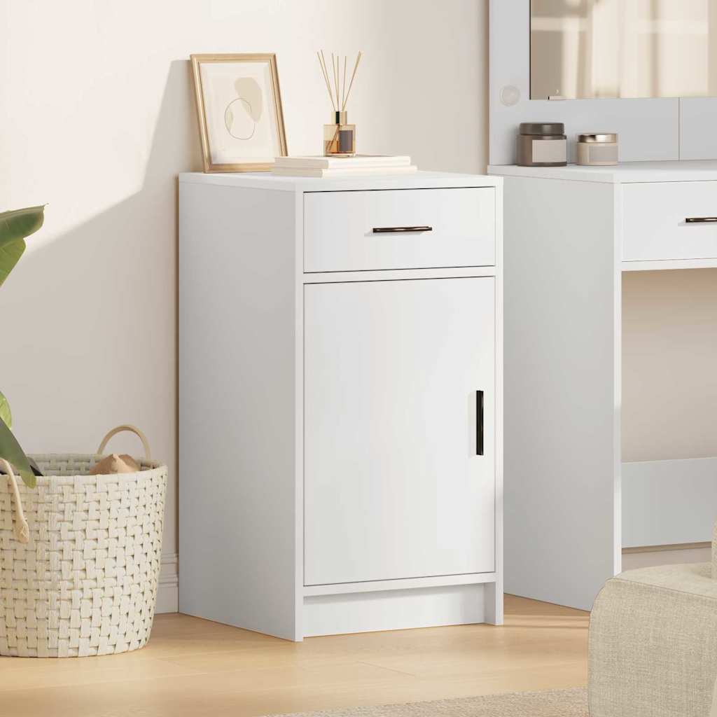 Sideboard Weiß 40 x 40,5 x 75 cm Holzwerkstoff
