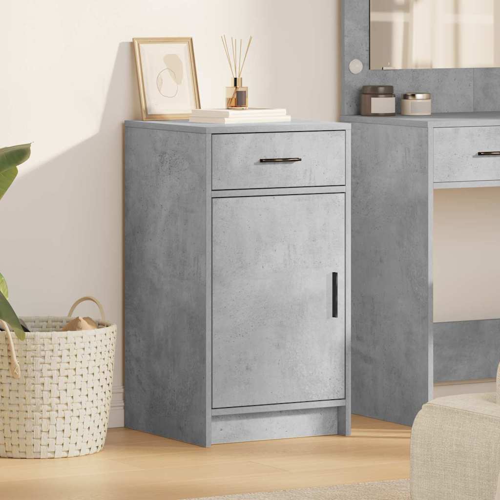 Sideboard Beton Grau 40 x 40,5 x 75 cm Holzwerkstoff