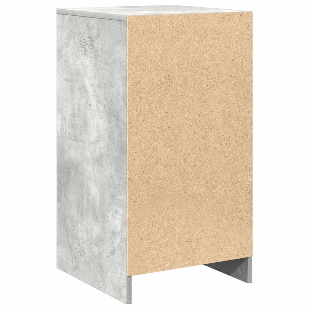 Sideboard Beton Grau 40 x 40,5 x 75 cm Holzwerkstoff
