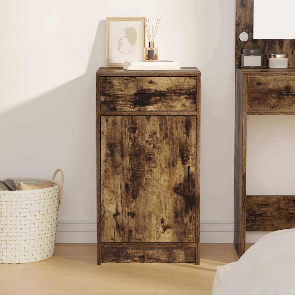 Sideboard Geräucherte Eiche 40 x 40,5 x 75 cm Holzwerkstoff