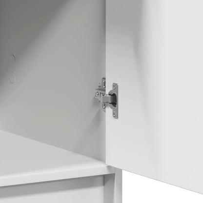 Highboard Weiß 41 x 40 x 135 cm Holzwerkstoff