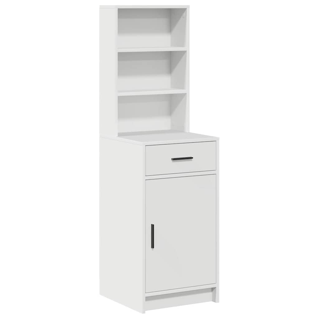Highboard Weiß 41 x 40 x 135 cm Holzwerkstoff