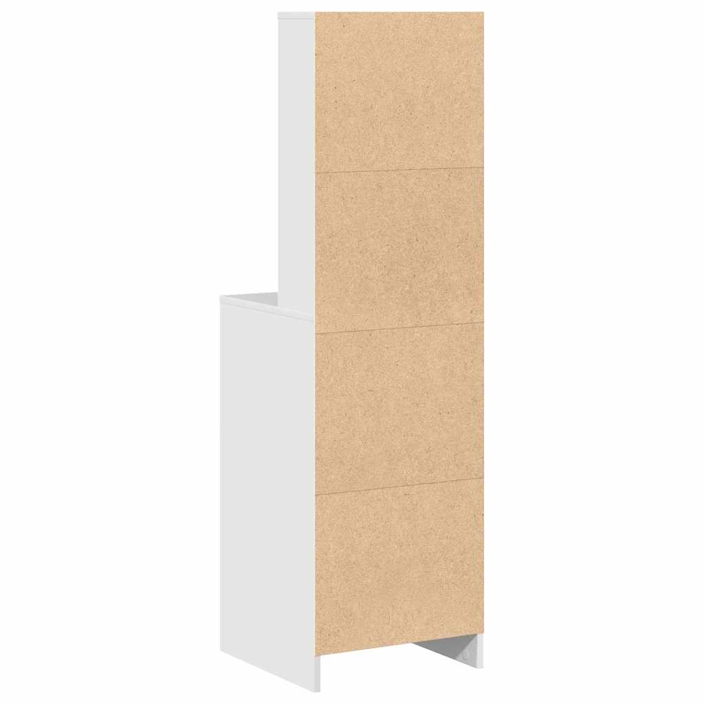 Highboard Weiß 41 x 40 x 135 cm Holzwerkstoff