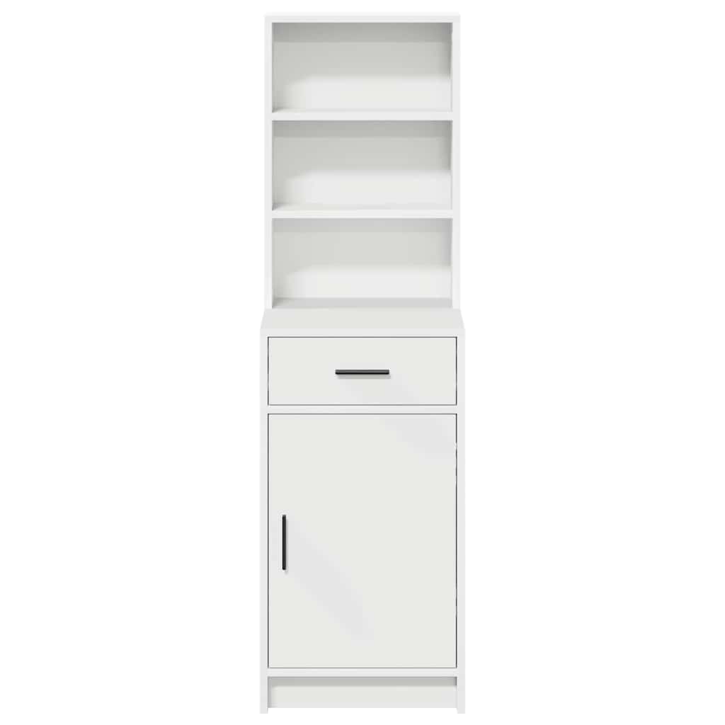Highboard Weiß 41 x 40 x 135 cm Holzwerkstoff