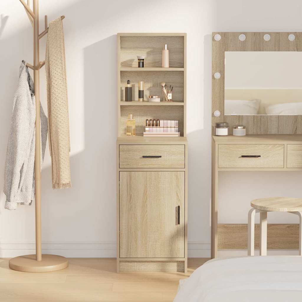 Highboard Sonoma-Eiche 41 x 40 x 135 cm Holzwerkstoff