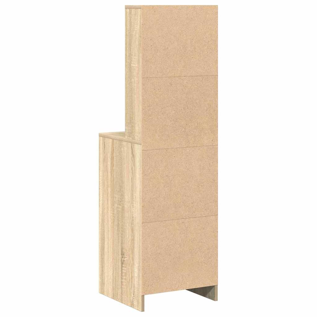 Highboard Sonoma-Eiche 41 x 40 x 135 cm Holzwerkstoff