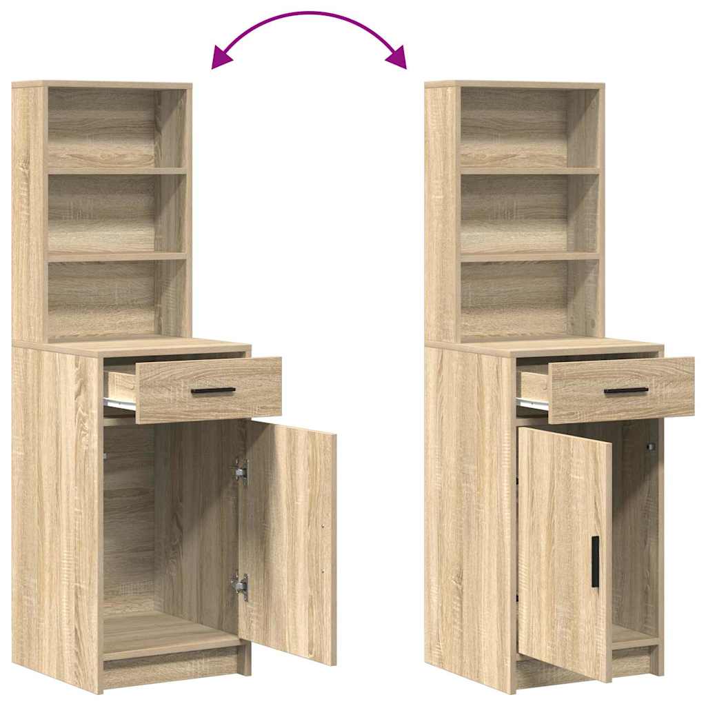 Highboard Sonoma-Eiche 41 x 40 x 135 cm Holzwerkstoff
