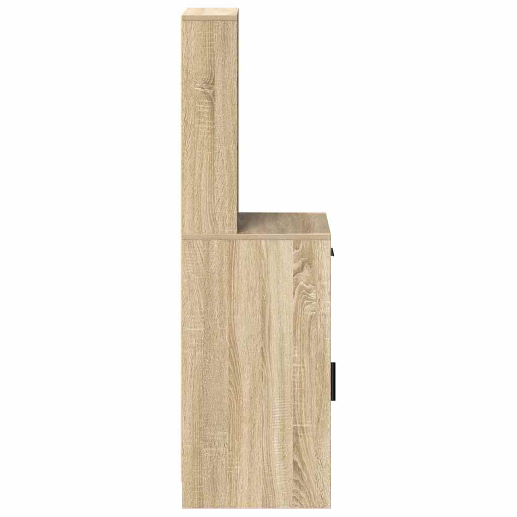 Highboard Sonoma-Eiche 41 x 40 x 135 cm Holzwerkstoff