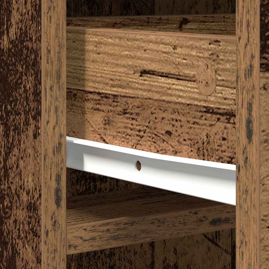 Highboard Altholz 41 x 40 x 135 cm Holzwerkstoff