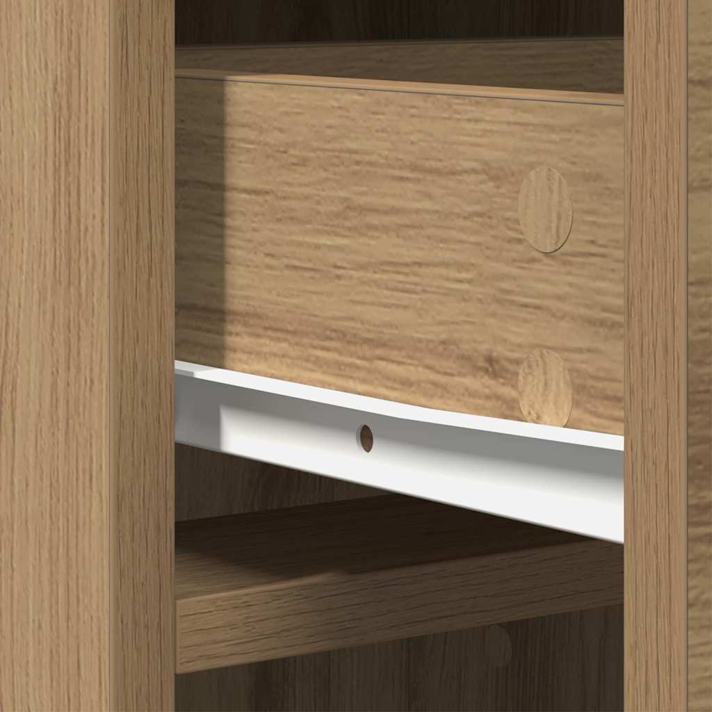 Highboard Artisan-Eiche 41 x 40 x 135 cm Holzwerkstoff