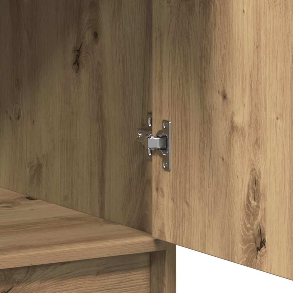 Highboard Artisan-Eiche 41 x 40 x 135 cm Holzwerkstoff